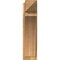 Ekena Millwork Thorton Rough Sawn Arts and Crafts Outlooker, Western Red Cedar, 8"W x 20"D x 32"H OUT08X20X32THR03RWR - alternate 3